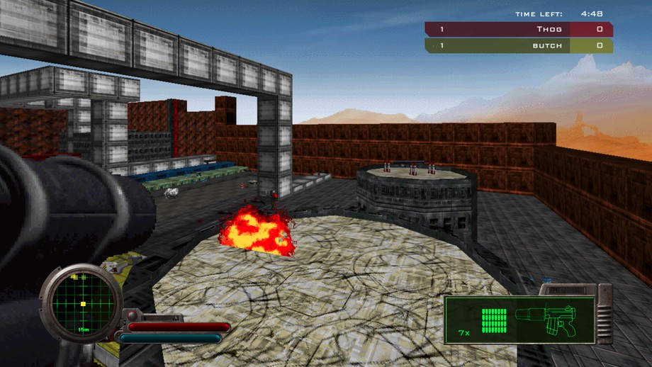 Screenshot titled "Chemical Plant Battle"